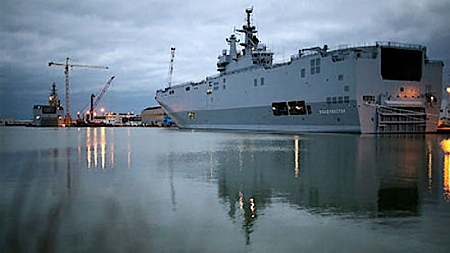 Nga và Pháp chính thức hủy hợp đồng mua bán tàu Mistral