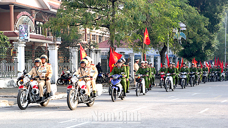 Công an tỉnh mở đợt cao điểm quây ráp, xử lý vi phạm về trật tự an toàn giao thông