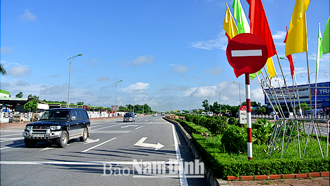 Quy hoạch hai bên tuyến đường bộ Nam Định - Phủ Lý tạo động lực phát triển kinh tế vùng tây bắc tỉnh