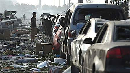 Trung Quốc: Gần 600 người thương vong trong hai vụ nổ lớn ở Thiên Tân