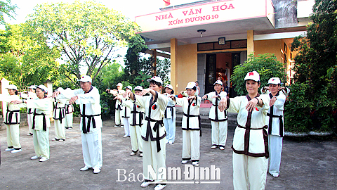 Mỹ Tân phát triển phong trào thể thao cơ sở