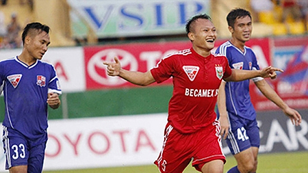 Vòng 22 Giải bóng đá vô địch quốc gia V-League 2015:  Đội Becamex Bình Dương giành lại ngôi đầu