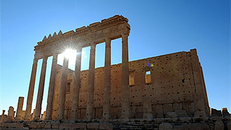 IS tiếp tục phá hủy các công trình cổ ở Palmyra