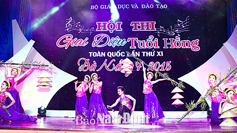 Phong trào văn nghệ trong các trường học ở Nghĩa Hưng