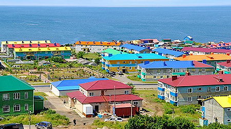 Bộ trưởng Giao thông Nga thăm đảo tranh chấp với Nhật Bản