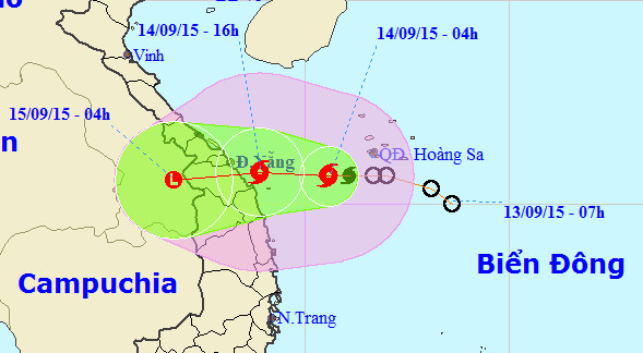 Tin bão khẩn cấp