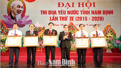 Đại hội thi đua yêu nước tỉnh Nam Định lần thứ IV (giai đoạn 2015-2020)