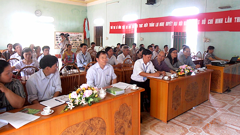 Sơ kết mô hình điểm "Xứ, họ đạo tham gia bảo vệ tài nguyên môi trường"