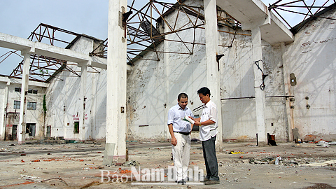 Tập trung triển khai thực hiện dự án xây dựng Khu đô thị Dệt may Nam Định