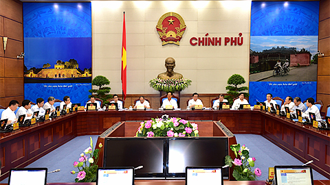 Nghị quyết phiên họp Chính phủ thường kỳ tháng 9-2015