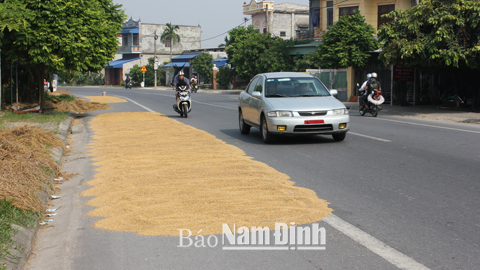 Lấn chiếm lòng đường