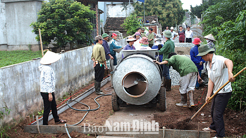 Huy động sức dân xây dựng thiết chế văn hóa cơ sở