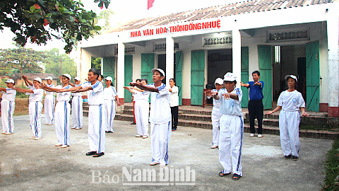 Mỹ Thịnh phát triển phong trào thể dục thể thao