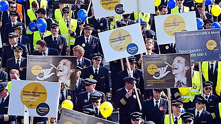 Đình công quy mô lớn trong ngành hàng không Đức và Ô-xtrây-li-a