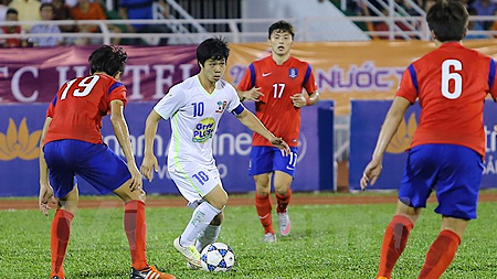 U19 Hàn Quốc thắng U21 Hoàng Anh Gia Lai 1-0