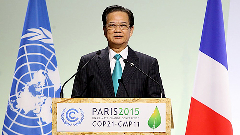 Thủ tướng Nguyễn Tấn Dũng phát biểu tại COP 21