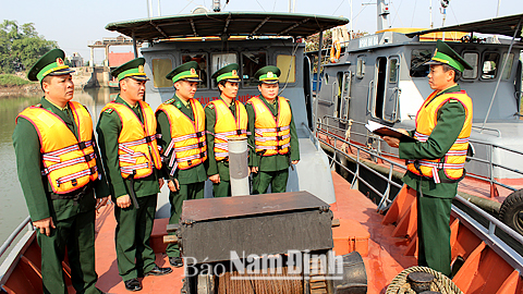 Bộ đội Biên phòng tỉnh đẩy mạnh phong trào xây dựng đơn vị nền nếp, chính quy