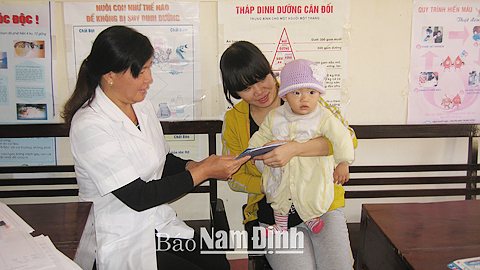 Thành phố Nam Định xây dựng xã, phường đạt Bộ Tiêu chí quốc gia về y tế