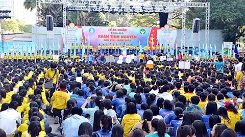 TP Hồ Chí Minh: Hơn 31 nghìn sinh viên tham gia chiến dịch "Xuân tình nguyện"