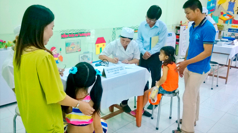 Lịch tiêm vắc-xin Sởi - Rubella cho đối tượng 16-17 tuổi năm 2016 trên địa bàn tỉnh
