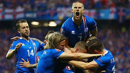 Đả bại Anh 2-1, Iceland viết tiếp câu chuyện cổ tích tại Euro