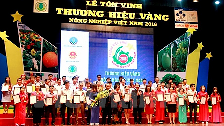 79 thương hiệu, sản phẩm đạt "Thương hiệu vàng nông nghiệp Việt Nam"