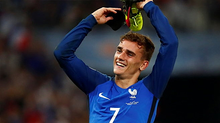 Griezmann được bầu là cầu thủ xuất sắc nhất Euro 2016