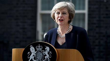 Bà Theresa May chính thức trở thành Thủ tướng Anh