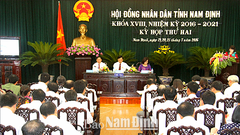 Khai mạc trọng thể kỳ họp thứ 2, HĐND tỉnh khóa XVIII, nhiệm kỳ 2016-2021