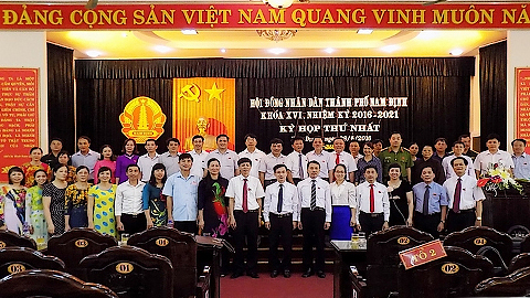 Hội đồng nhân dân Thành phố Nam Định khóa XVI tổ chức kỳ họp thứ 2