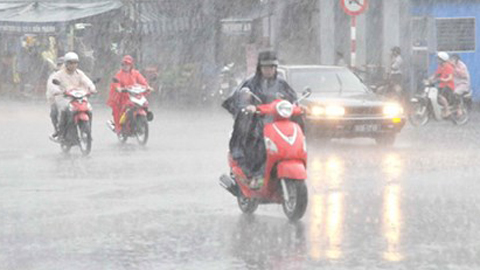 Dự báo thời tiết, thủy văn đêm 26-6-2017 ngày 27-6-2017 tỉnh Nam Định