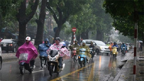 Dự báo thời tiết, thủy văn chiều và đêm 25-9-2017 tỉnh Nam Định