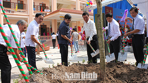 Khánh thành Trường THCS Nghĩa Tân