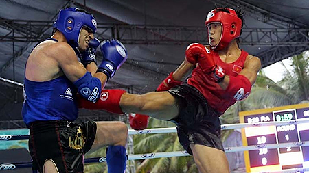 ĐẠI HỘI THỂ THAO BÃI BIỂN CHÂU Á - ABG5: &quot;Ngày vàng&quot; của Muaythai Việt Nam