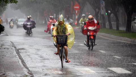 Dự báo thời tiết, thủy văn đêm 9-7-2017 ngày 10-7-2017 tỉnh Nam Định