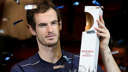 Paris Masters: Cơ hội "soán ngôi" dành cho Andy Murray