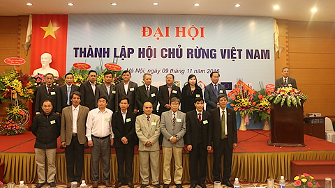 Thành lập Hội Chủ rừng Việt Nam