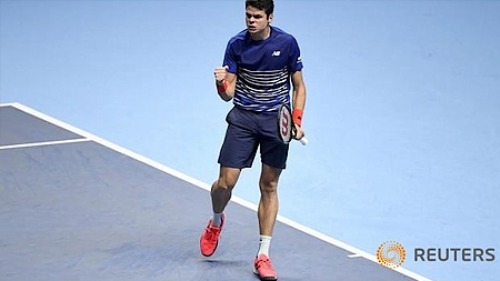 Thắng ấn tượng Monfils, Raonic dẹp tan lo ngại về chấn thương