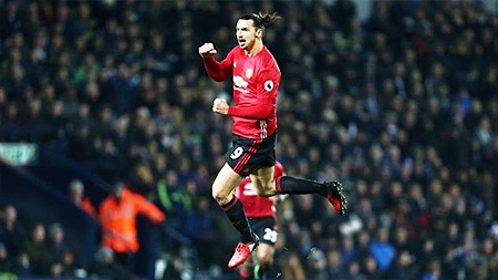 Ibrahimovic lập cú đúp, Man United thắng West Brom 2-0