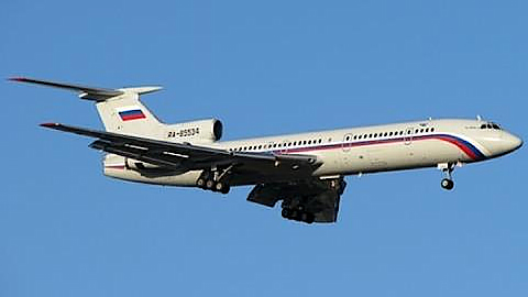 Tìm thấy mảnh vỡ máy bay Tu-154 trên Biển Đen