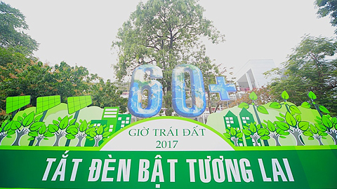 Giờ Trái đất 2017: Tắt đèn, bật tương lai