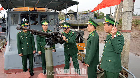 Bộ đội Biên phòng tỉnh đẩy mạnh xây dựng đơn vị nền nếp chính quy