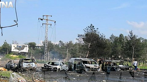 Syria: Số người chết trong vụ đánh bom đoàn xe chở người sơ tán lên tới hơn 110 người