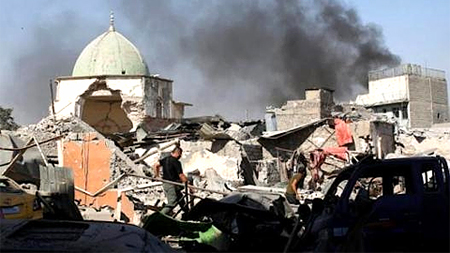 Quân đội Iraq chiếm được thánh đường lịch sử tại Mosul