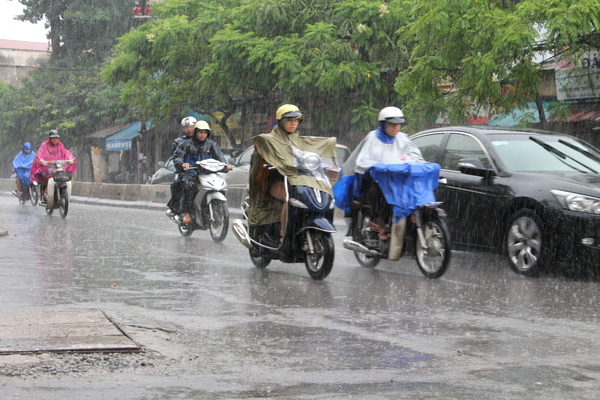 Dự báo thời tiết, thủy văn tỉnh Nam Định, ngày và đêm 13-3-2018