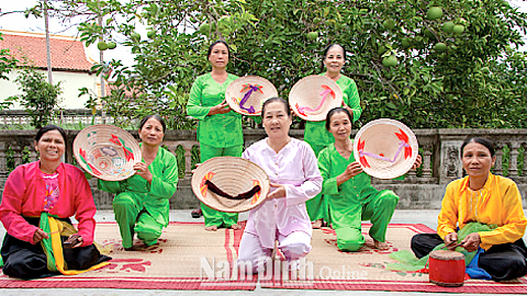 Sôi nổi phong trào văn nghệ quần chúng ở Trực Ninh