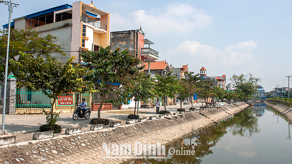 Nam Trực nhân rộng các khu dân cư văn hóa - nông thôn mới