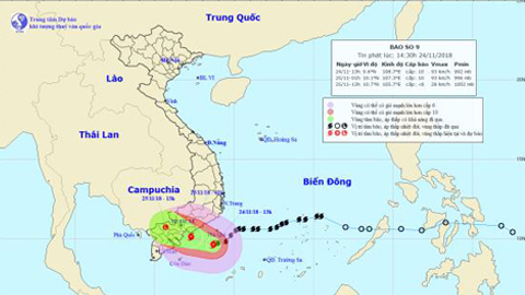 Tin bão khẩn cấp (Cơn bão số 09)