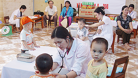 Giao Châu làm tốt công tác chăm sóc sức khỏe cộng đồng