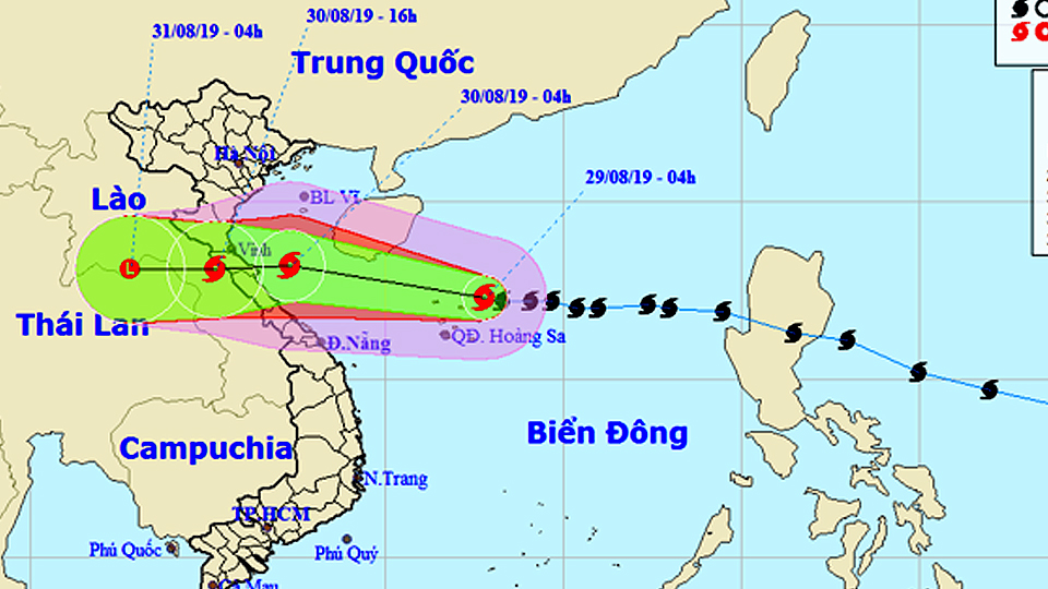 TIN BÃO KHẨN CẤP (CƠN BÃO SỐ 4)